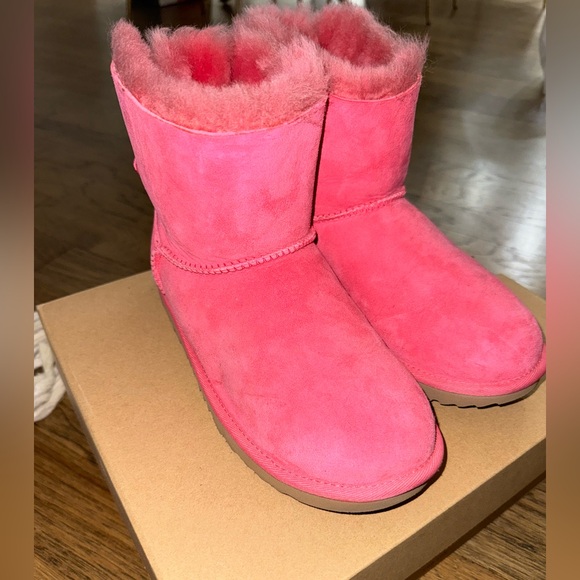 NIB BIG KIDS PINK K MINI BAILEY BOW II SIZE 6 - Picture 2 of 5